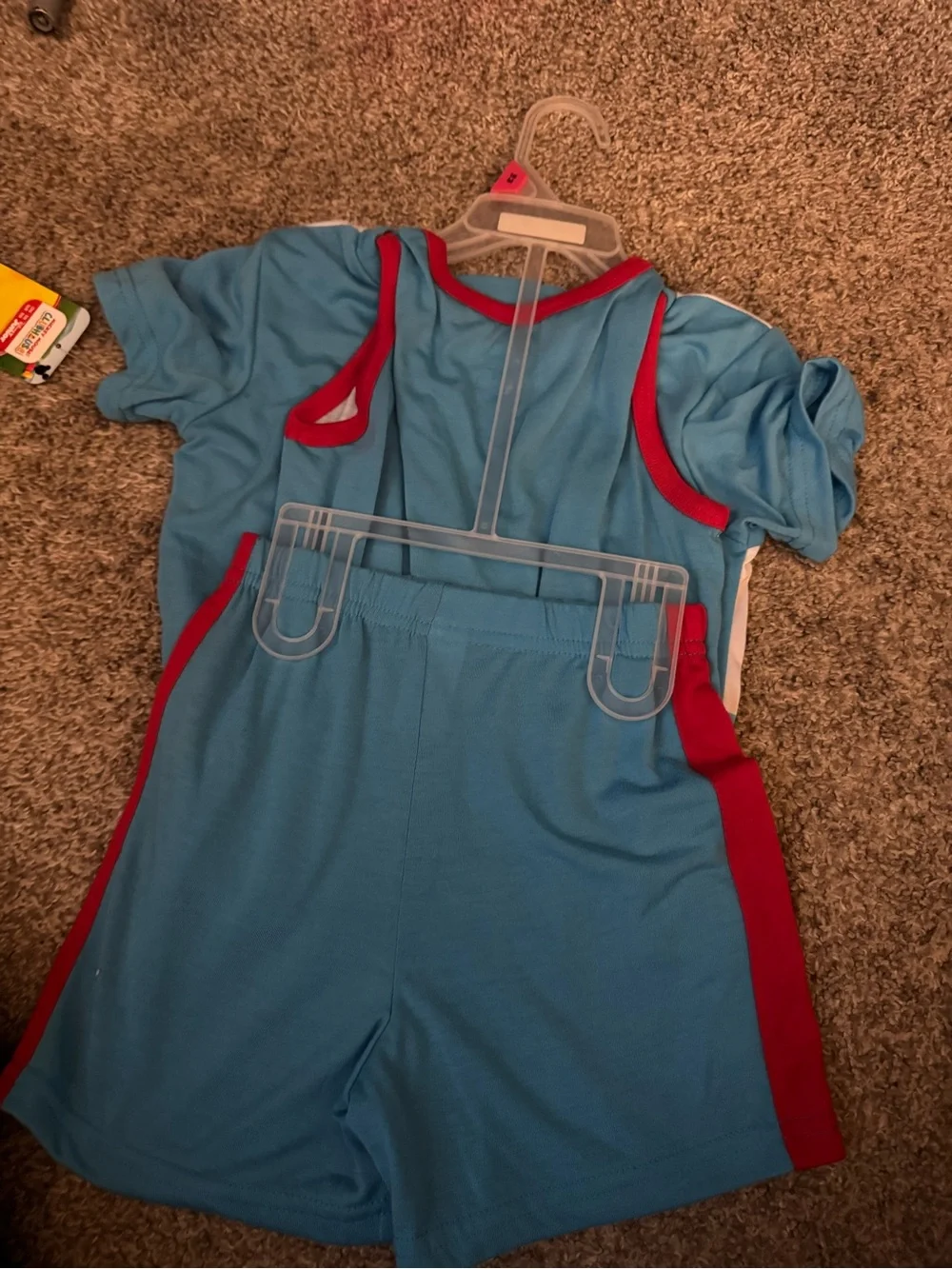 Disney Light Blue Mickey Mouse 'Making Waves' Tee, Tank & Shorts Set